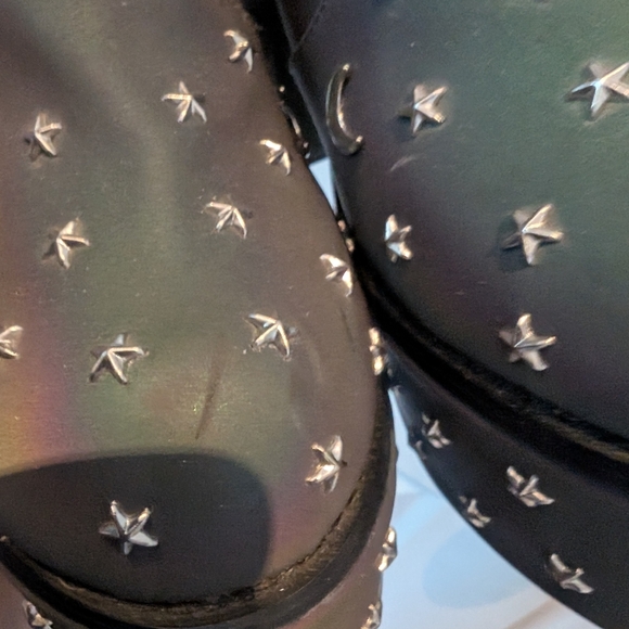 Starry Night Platform Ankle Boots - Picture 8 of 16